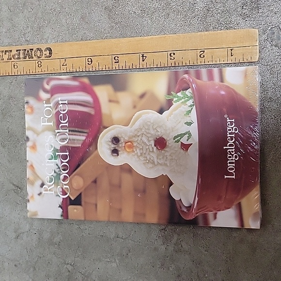 NIP 2004 Longaberger Recipes For Good Cheer Cookbook - Discontinued - Picture 2 of 7